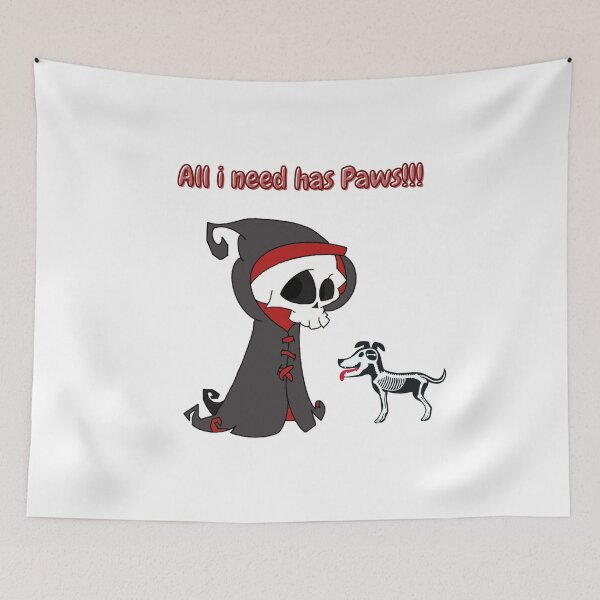 Item preview, Little Reaper with dog designed and sold by LittleLilith81.