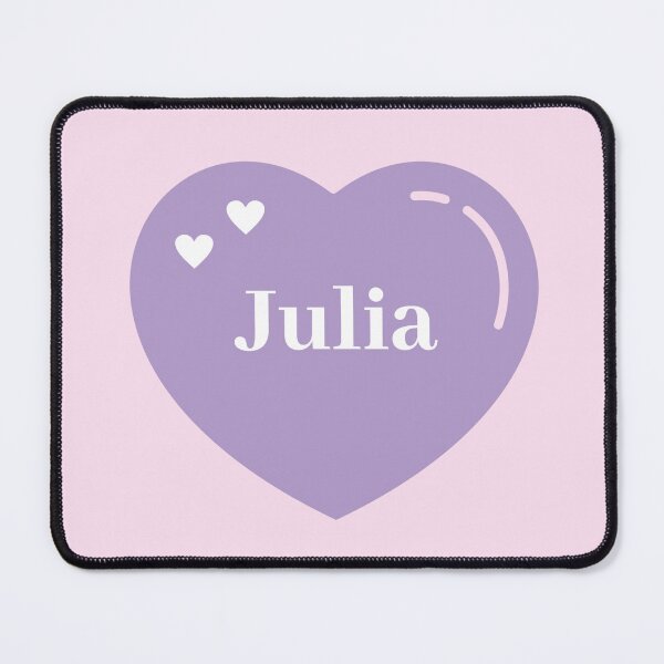 Item preview, Julia Name Girl Purple designed and sold by Monika Howarth.