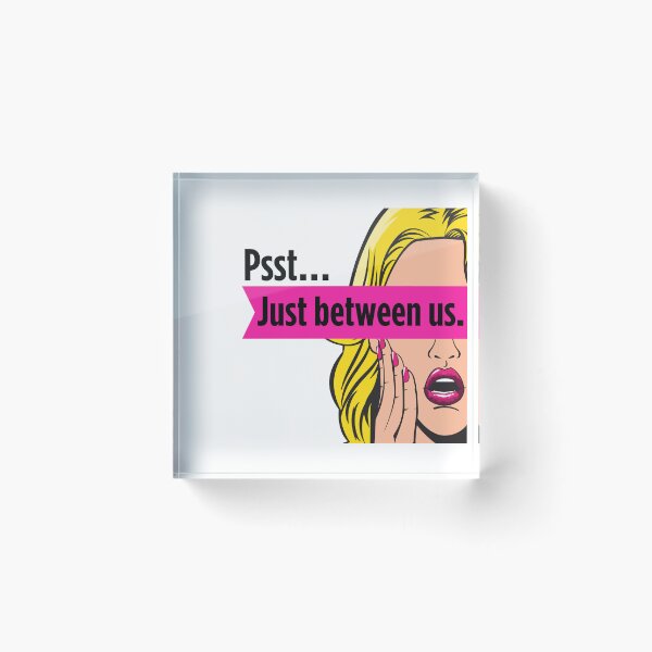 Item preview, Just between us  - Comics girl designed and sold by Floter80.