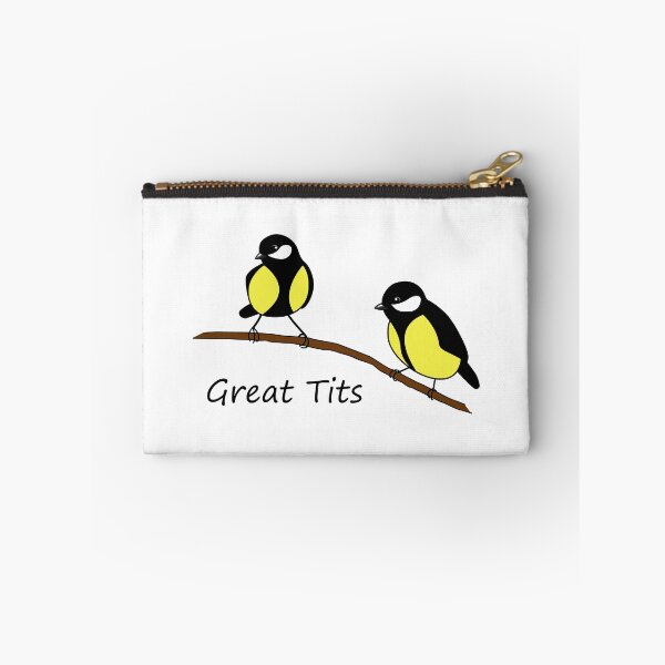 Item preview, Great Tits - Cute Comic Birds Funny designed and sold by Studio-C2.