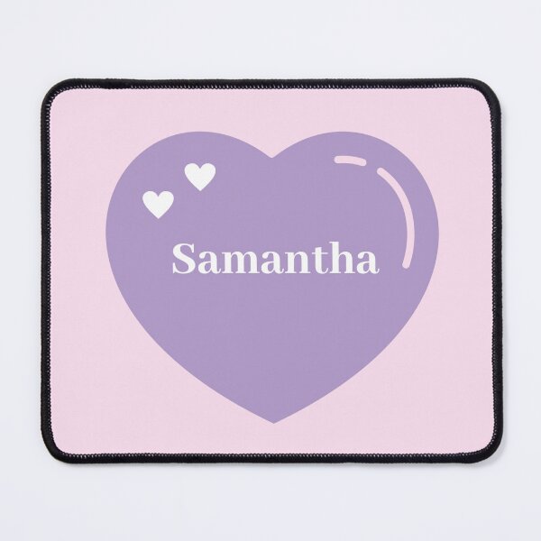 Item preview, Samantha Name Girl Purple designed and sold by Artbymonika.