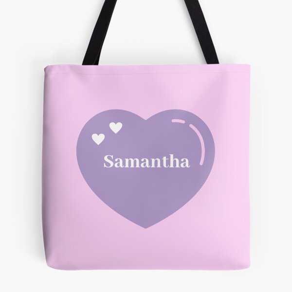 Item preview, Samantha Name Girl Purple designed and sold by Artbymonika.