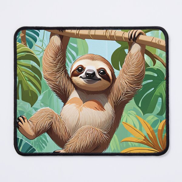 Item preview, Sloth On A Tree designed and sold by Bunmigraphics .