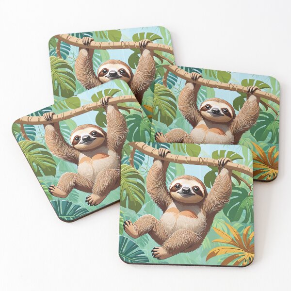 Item preview, Sloth On A Tree designed and sold by Bunmigraphics .