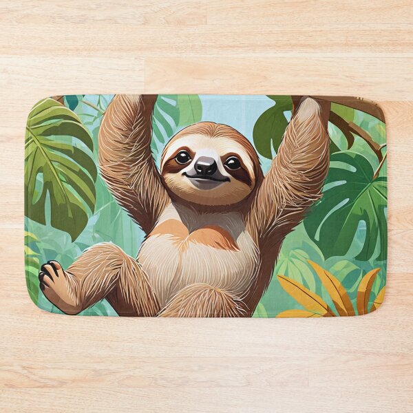 Item preview, Sloth On A Tree designed and sold by Bunmigraphics .