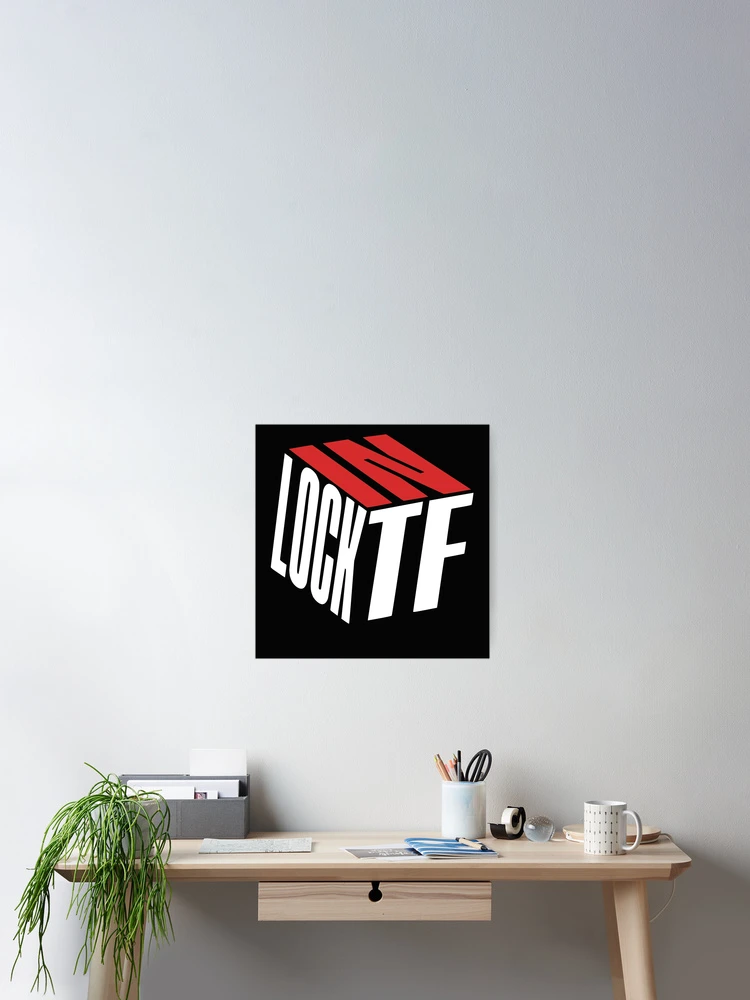 Thumbnail 2 of 3, Poster, Lock in designed and sold by Minimum-Rage.