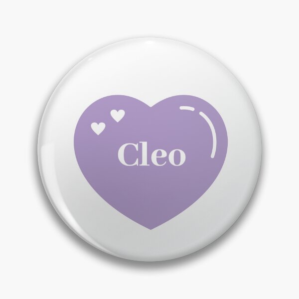 Item preview, Cleo Name Girl Purple designed and sold by Monika Howarth.