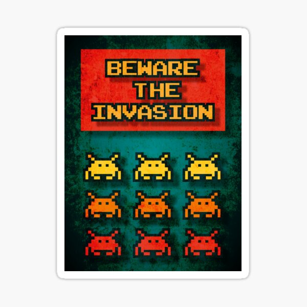 Item preview, Beware the Invasion designed and sold by Alma-Studio.