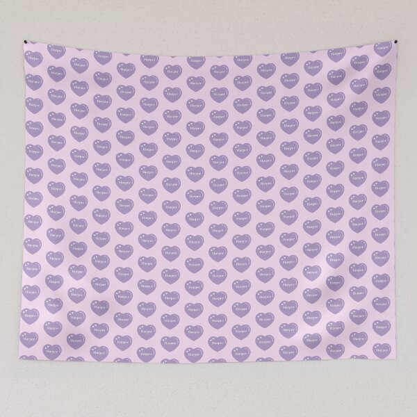 Item preview, Harper Name Girl Purple designed and sold by Monika Howarth.