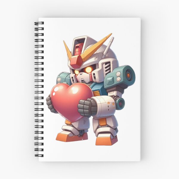 Artikelvorschau, Chibi Gundam mit Herz entworfen und verkauft von InkFool.