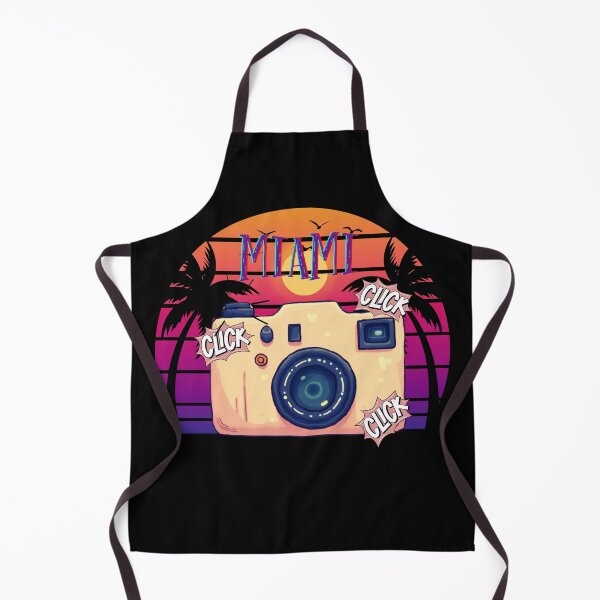 Item preview, Cool Key West Miami Florida Photo Camera Retro – Tropical Vacation Cruiser Team designed and sold by The Art of Kkatarynka.