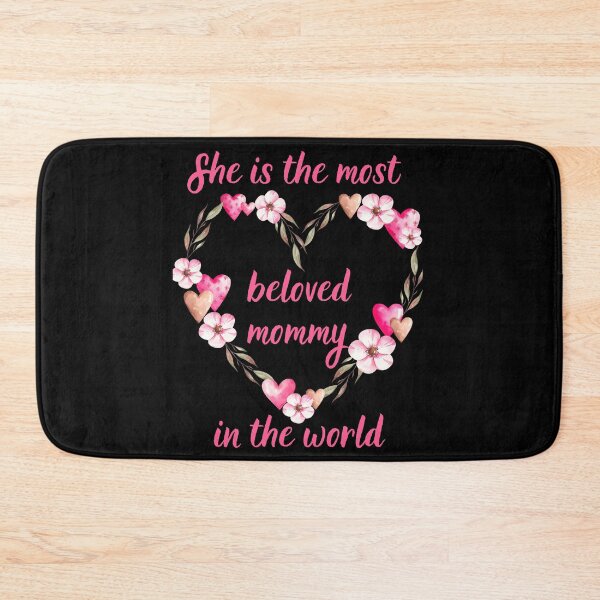 Item preview, The most beloved mommy in the world design for mom designed and sold by MegiSmile.