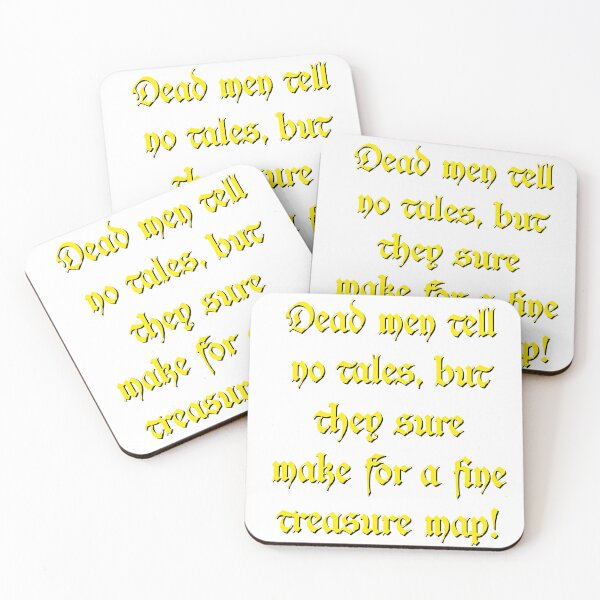 Item preview, Dead Men Tell No Tales - Treasure Map Design designed and sold by GrizzlyCollective.