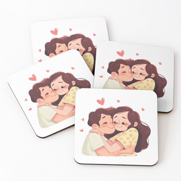Item preview, Cute couple designed and sold by MendaciousMina.