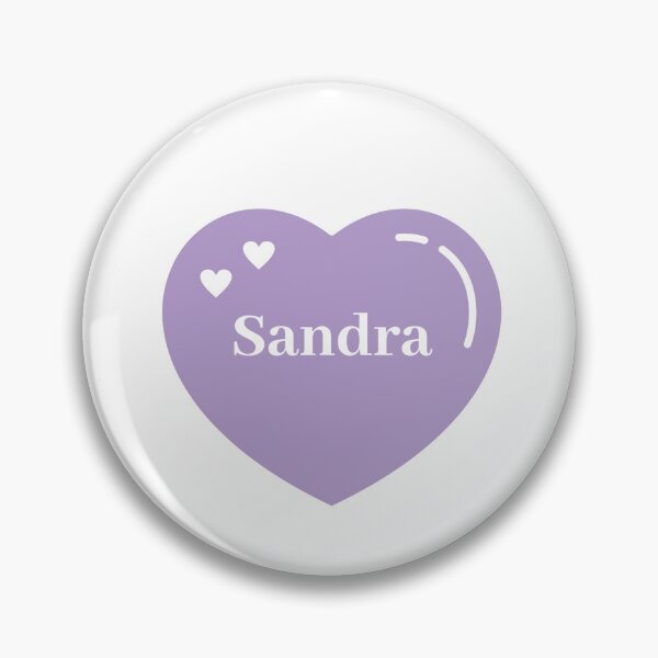 Item preview, Sandra Name Girl Purple designed and sold by Monika Howarth.