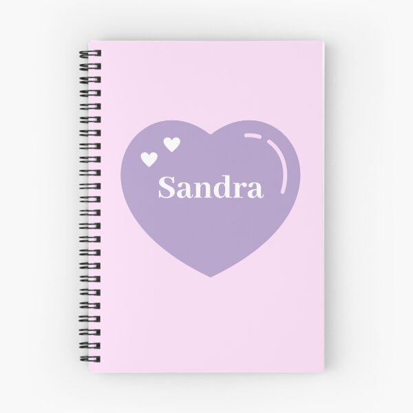 Item preview, Sandra Name Girl Purple designed and sold by Artbymonika.