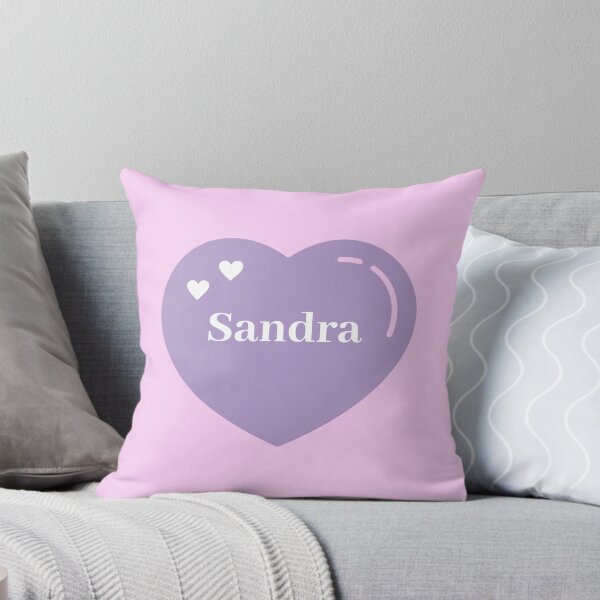 Item preview, Sandra Name Girl Purple designed and sold by Monika Howarth.