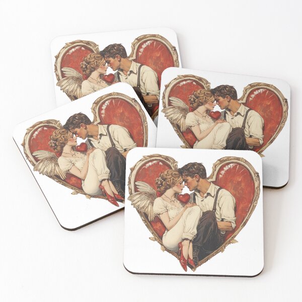 Item preview, Vintage Cute couple designed and sold by MendaciousMina.