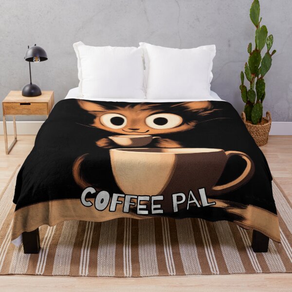 Item preview, Coffee Pal. Cute Kitten design. Text Version. designed and sold by Shoot-The-Moon.