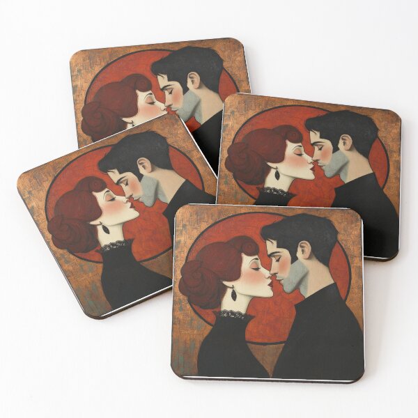 Item preview, Vintage Cute couple designed and sold by MendaciousMina.