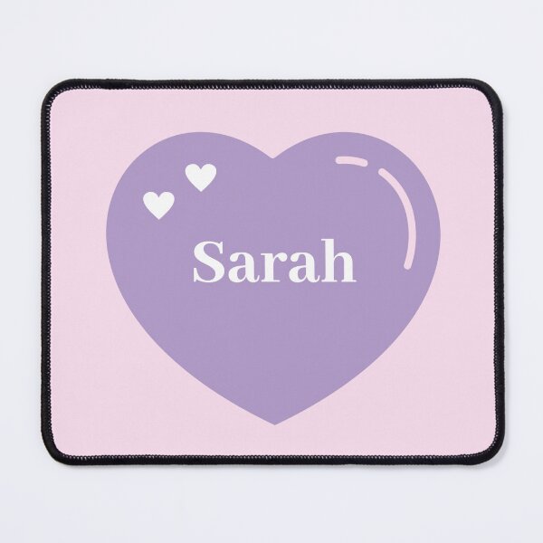 Item preview, Sarah Name Girl Purple designed and sold by Artbymonika.
