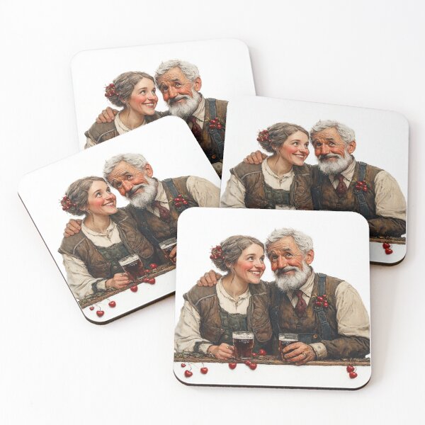 Item preview, Vintage Cute couple designed and sold by MendaciousMina.