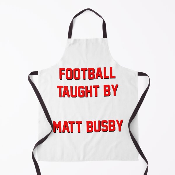 Item preview, Football Taught by Matt Busby” MUFC Design designed and sold by GrizzlyCollective.