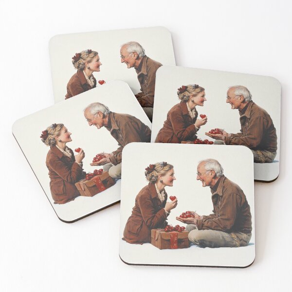 Item preview, Vintage Cute older couple designed and sold by MendaciousMina.