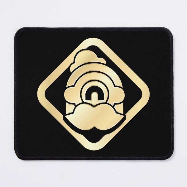 Item preview, Brawl Stars Barley Character Gold Icon designed and sold by Kubala Designs.