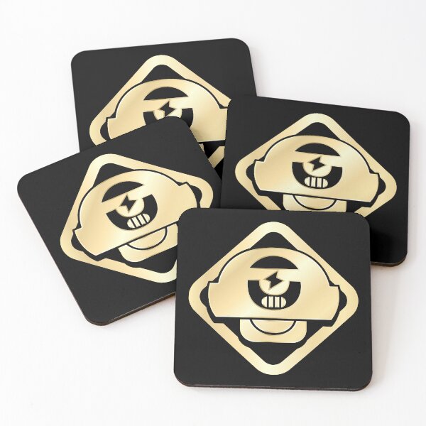 Item preview, Brawl Stars Darryl Character Gold Icon designed and sold by Kubala Designs.