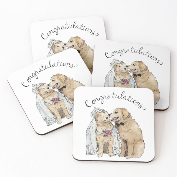 Item preview, Dog Wedding designed and sold by inKseparable.