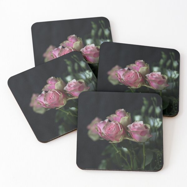Item preview, Pretty pink roses dark background designed and sold by LillyWattsPhot.
