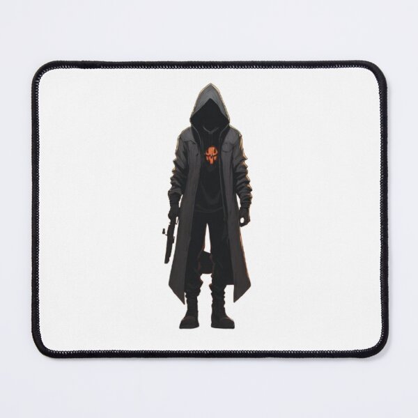 Item preview, "A Hooded Figure Standing on a Rubble-Filled Street" designed and sold by Filmcharlie-Shop.