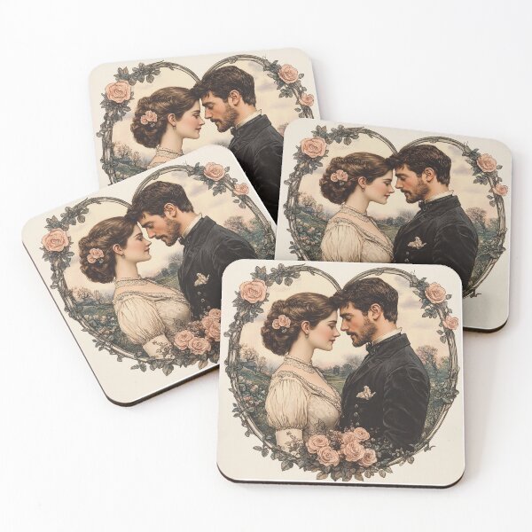 Item preview, Vintage Cute couple designed and sold by MendaciousMina.