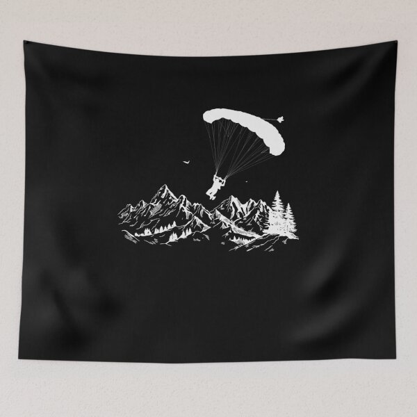 Item preview, Sky Diver Parachute Jumper Gift Parachutiser  designed and sold by Lenny Stahl.