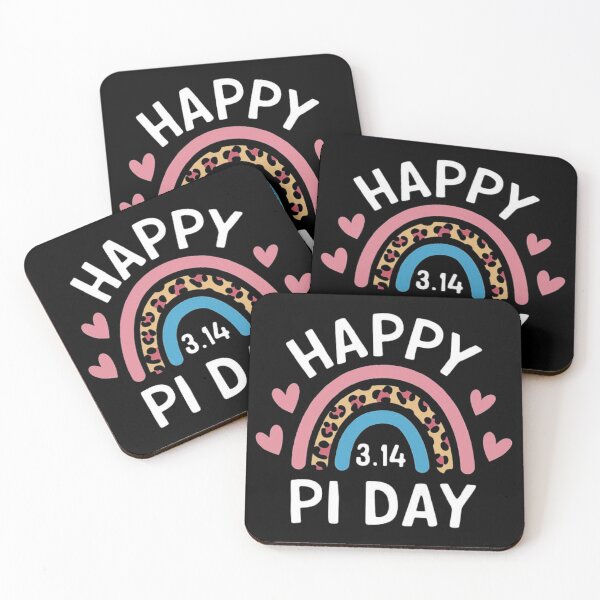 Item preview, Happy Pi Day Rainbow and Hearts Design designed and sold by love3617.