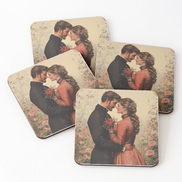 Item preview, Vintage Cute couple designed and sold by MendaciousMina.