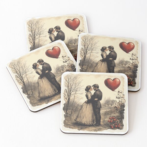 Item preview, Vintage cute couple designed and sold by MendaciousMina.