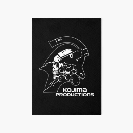 Kojima Productions® - Logo Art Board Print