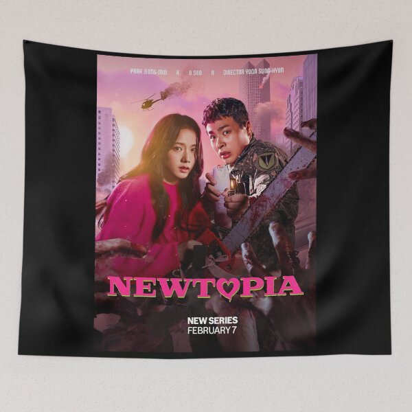 Item preview, Newtopia kdrama, influenza kdrama , kim jisoo designed and sold by Kimmona.