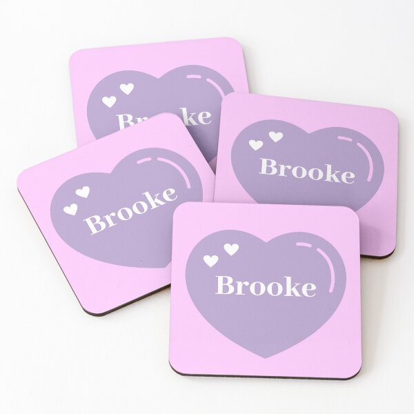 Item preview, Brooke Name Girl Purple designed and sold by Monika Howarth.