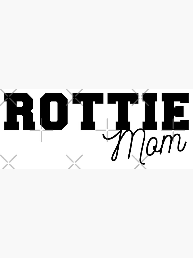 Thumbnail 3 of 3, Magnet, Rottie Mom designed and sold by K9ish.