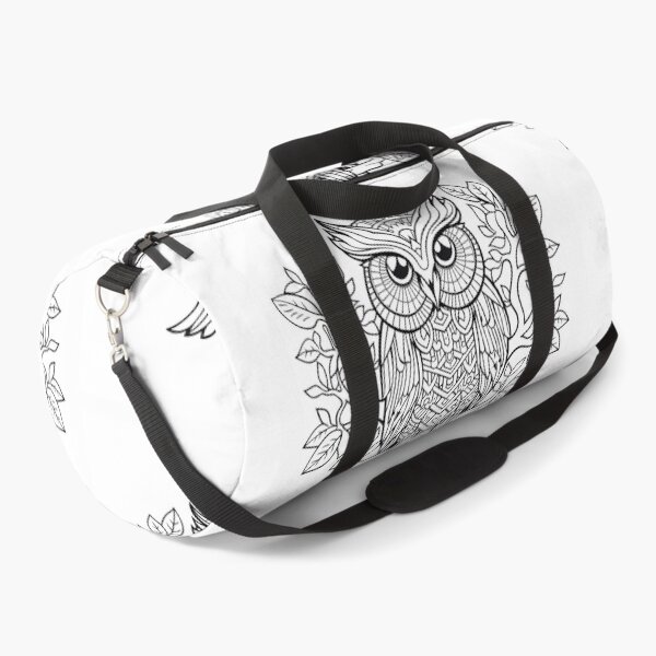 Item preview, Owl #2 Coloring Page Pattern designed and sold by DavidColoring.