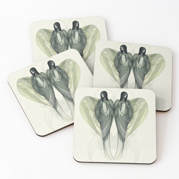 Item preview, Dark Angels. Double Protection. No Text Version. designed and sold by Shoot-The-Moon.