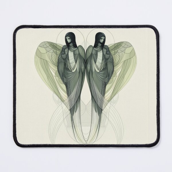 Item preview, Dark Angels. Double Protection. No Text Version. designed and sold by Shoot-The-Moon.