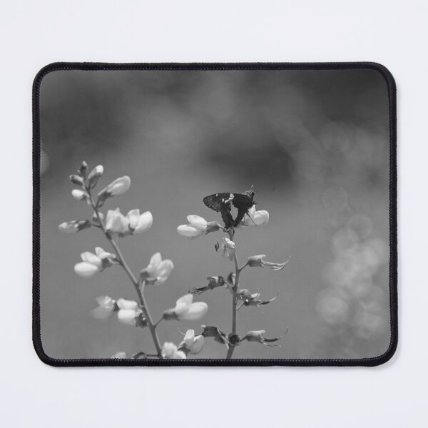 Item preview, Hoary Edge on White Wild Indigo (B/W) designed and sold by Crystal Vision Photo Art.