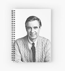 Fred Rogers Portrait Spiral Notebook