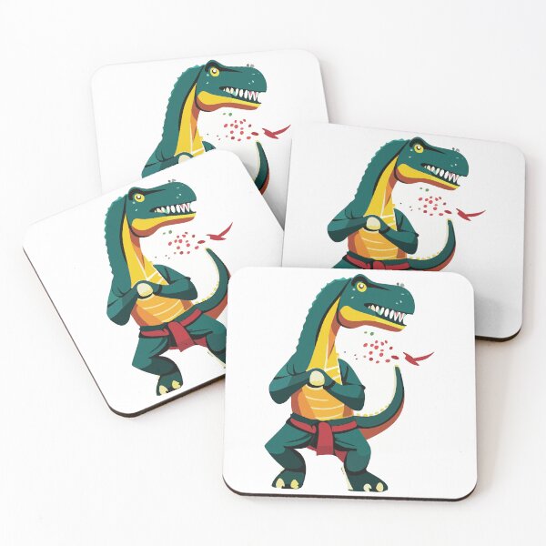 Item preview, Dino Karate designed and sold by shufflik.