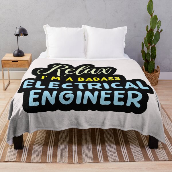 Item preview, Relax i am a Badass Electrical Engineer Shirts and Gifts for Electrical Engineering Students and Engineers designed and sold by Science Engineering Gifts.