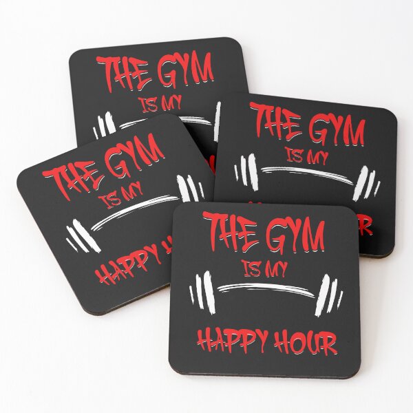 Item preview, The gym is my happy hour designed and sold by Minimum-Rage.
